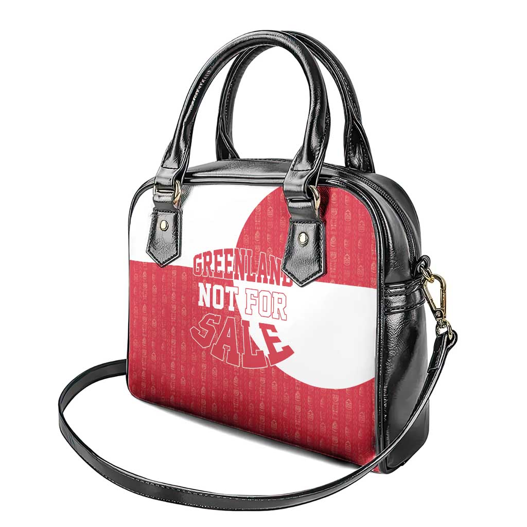 Greenland Not For Sale Shoulder Handbag Polar Bear
