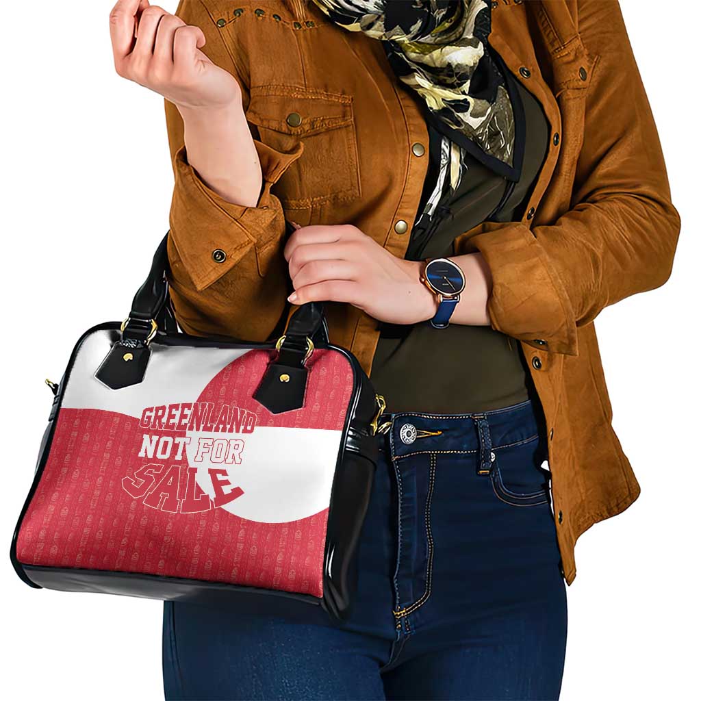 Greenland Not For Sale Shoulder Handbag Polar Bear