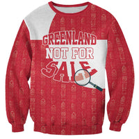 Greenland Not For Sale Sweatshirt Polar Bear