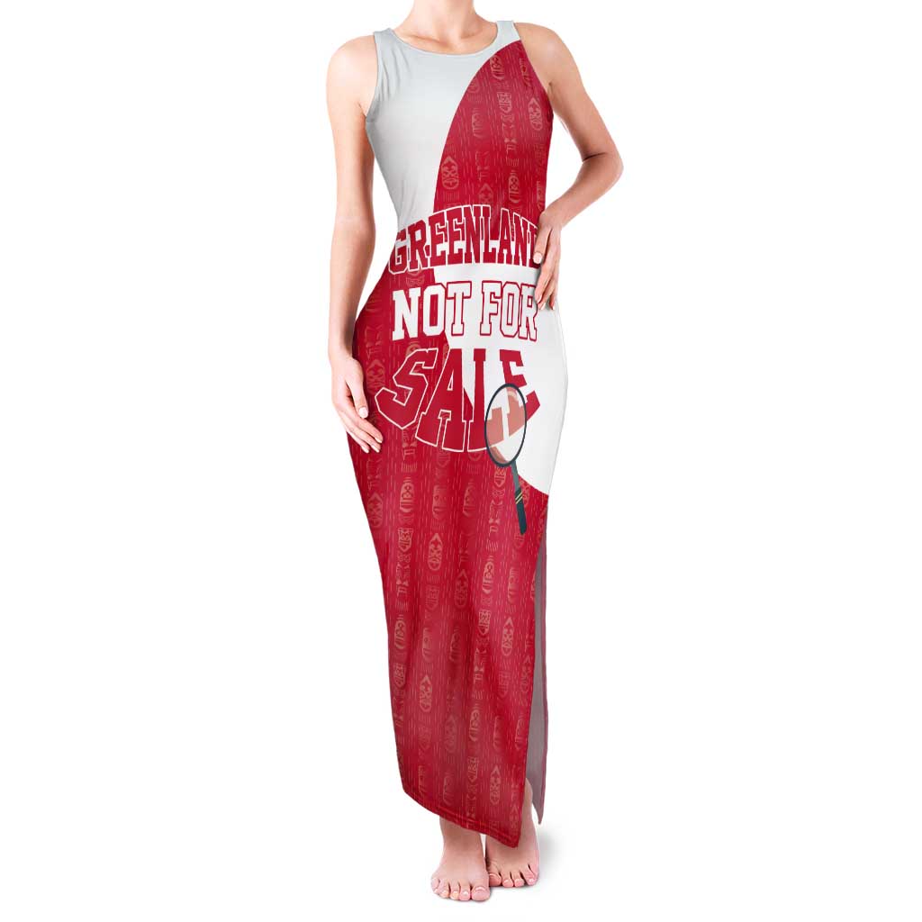 Greenland Not For Sale Tank Maxi Dress Polar Bear