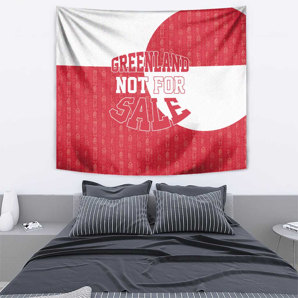 Greenland Not For Sale Tapestry Polar Bear