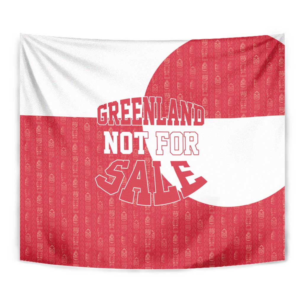 Greenland Not For Sale Tapestry Polar Bear