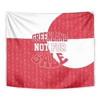 Greenland Not For Sale Tapestry Polar Bear
