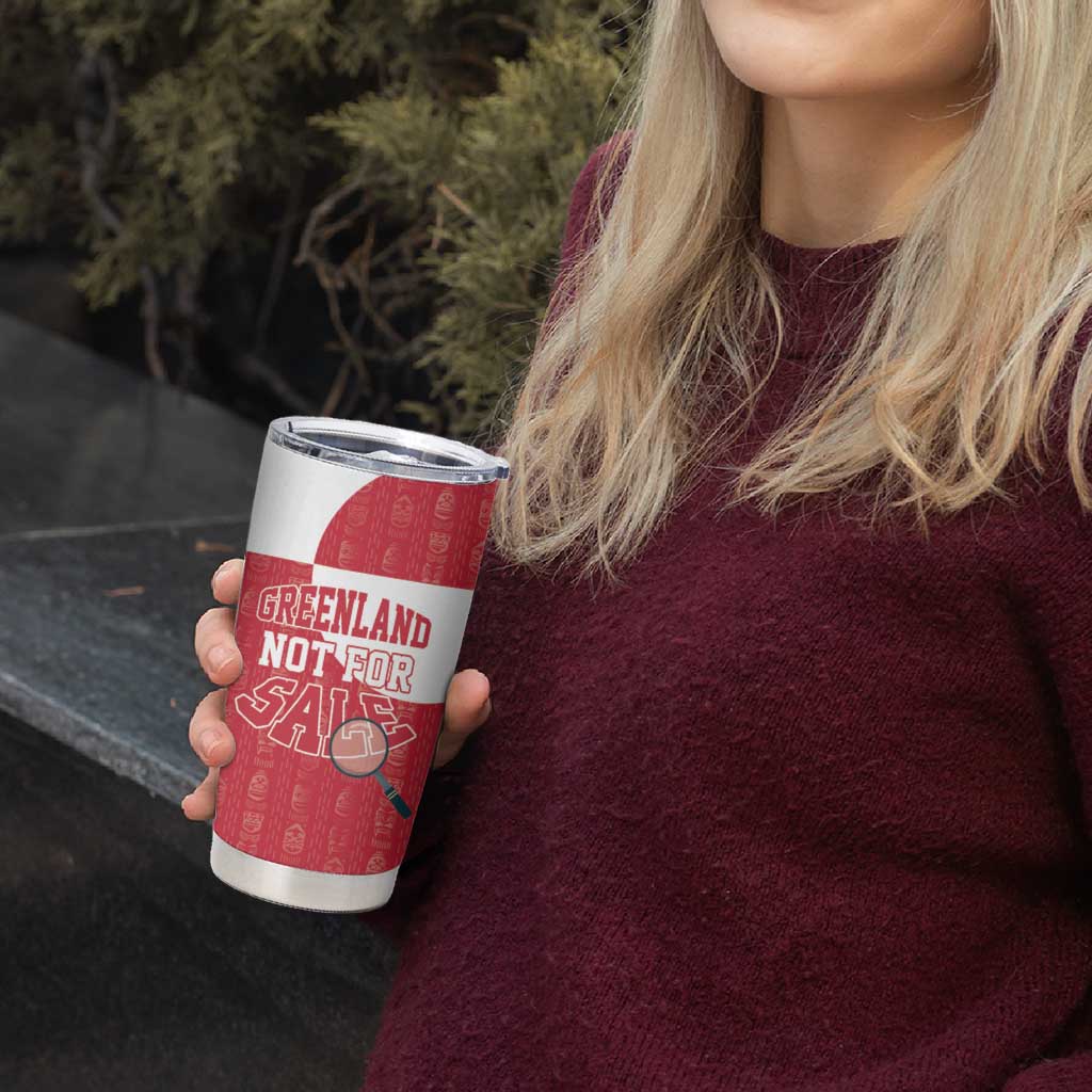 Greenland Not For Sale Tumbler Cup Polar Bear