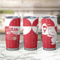 Greenland Not For Sale Tumbler Cup Polar Bear