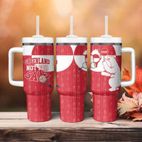 Greenland Not For Sale Tumbler With Handle Polar Bear