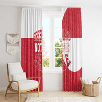 Greenland Not For Sale Window Curtain Polar Bear