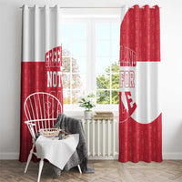 Greenland Not For Sale Window Curtain Polar Bear