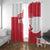 Greenland Not For Sale Window Curtain Polar Bear