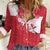 Greenland Not For Sale Women Casual Shirt Polar Bear