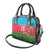 Custom Azerbaijan Football Shoulder Handbag Azerbaijan Pattern Buta