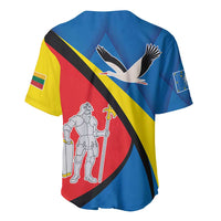 Lithuania Alytus County Baseball Jersey Alytaus Apskritis Coat of Arms