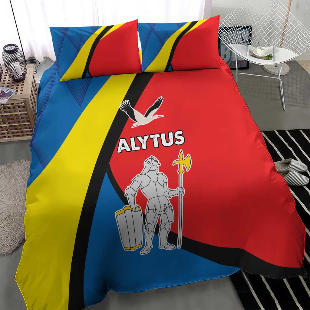 Lithuania Alytus County Bedding Set Alytaus Apskritis Coat of Arms