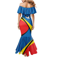 Lithuania Alytus County Family Matching Mermaid Dress and Hawaiian Shirt Alytaus Apskritis Coat of Arms