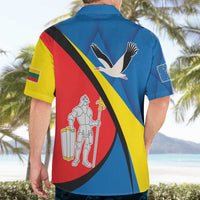 Lithuania Alytus County Hawaiian Shirt Alytaus Apskritis Coat of Arms