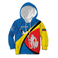 Lithuania Alytus County Kid Hoodie Alytaus Apskritis Coat of Arms