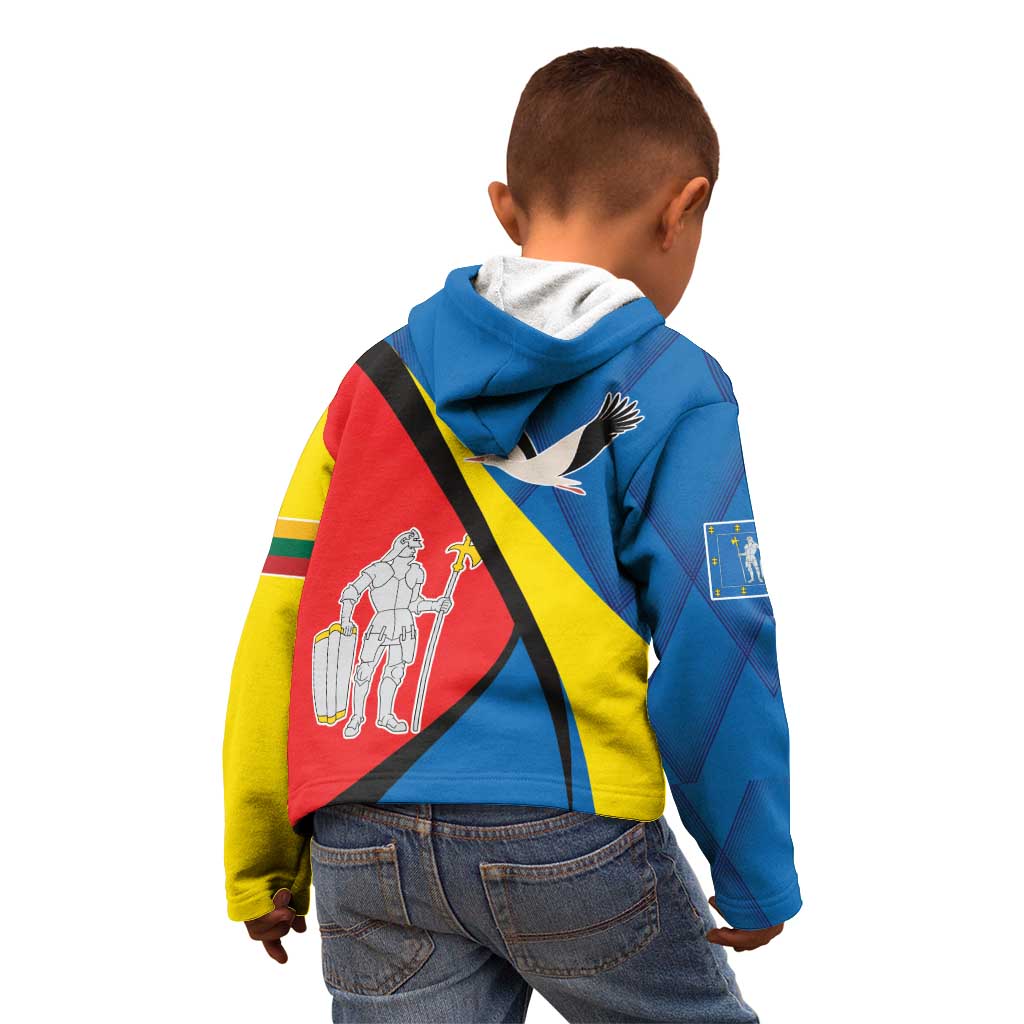 Lithuania Alytus County Kid Hoodie Alytaus Apskritis Coat of Arms