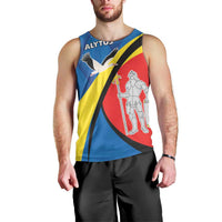 Lithuania Alytus County Men Tank Top Alytaus Apskritis Coat of Arms