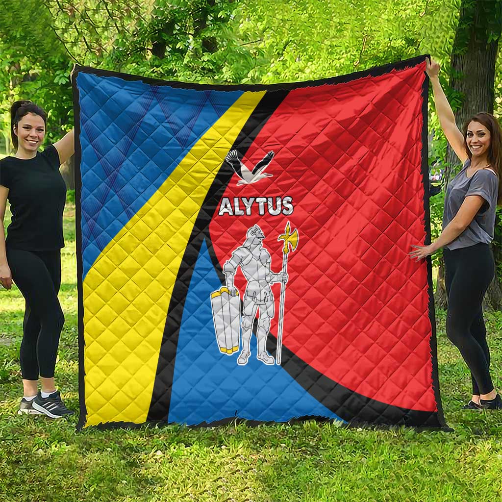 Lithuania Alytus County Quilt Alytaus Apskritis Coat of Arms LT17 - Wonder Print Shop