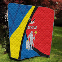 Lithuania Alytus County Quilt Alytaus Apskritis Coat of Arms LT17 - Wonder Print Shop