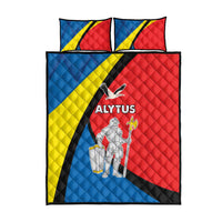 Lithuania Alytus County Quilt Bed Set Alytaus Apskritis Coat of Arms LT17 - Wonder Print Shop
