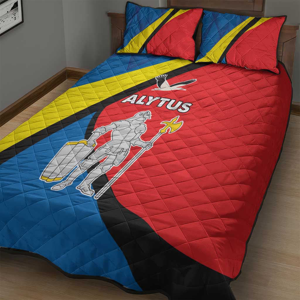 Lithuania Alytus County Quilt Bed Set Alytaus Apskritis Coat of Arms LT17 - Wonder Print Shop