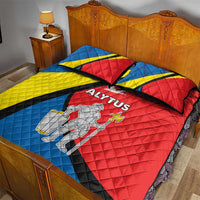 Lithuania Alytus County Quilt Bed Set Alytaus Apskritis Coat of Arms LT17 - Wonder Print Shop