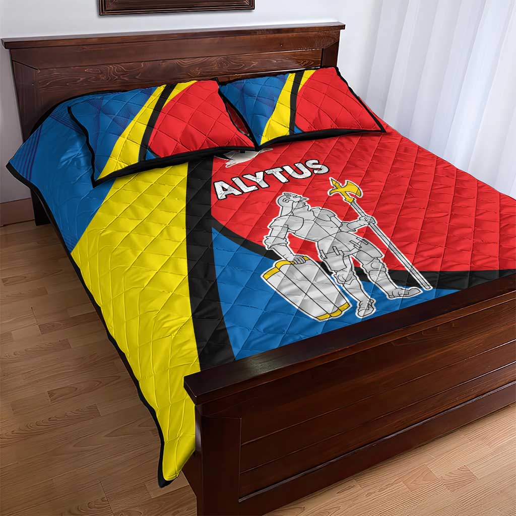 Lithuania Alytus County Quilt Bed Set Alytaus Apskritis Coat of Arms LT17 - Wonder Print Shop