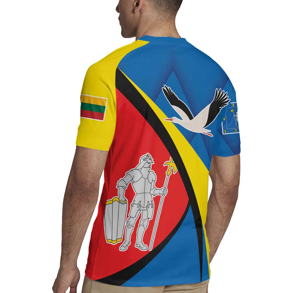 Lithuania Alytus County Rugby Jersey Alytaus Apskritis Coat of Arms LT17 - Wonder Print Shop