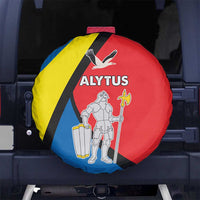 Lithuania Alytus County Spare Tire Cover Alytaus Apskritis Coat of Arms LT17 - Wonder Print Shop