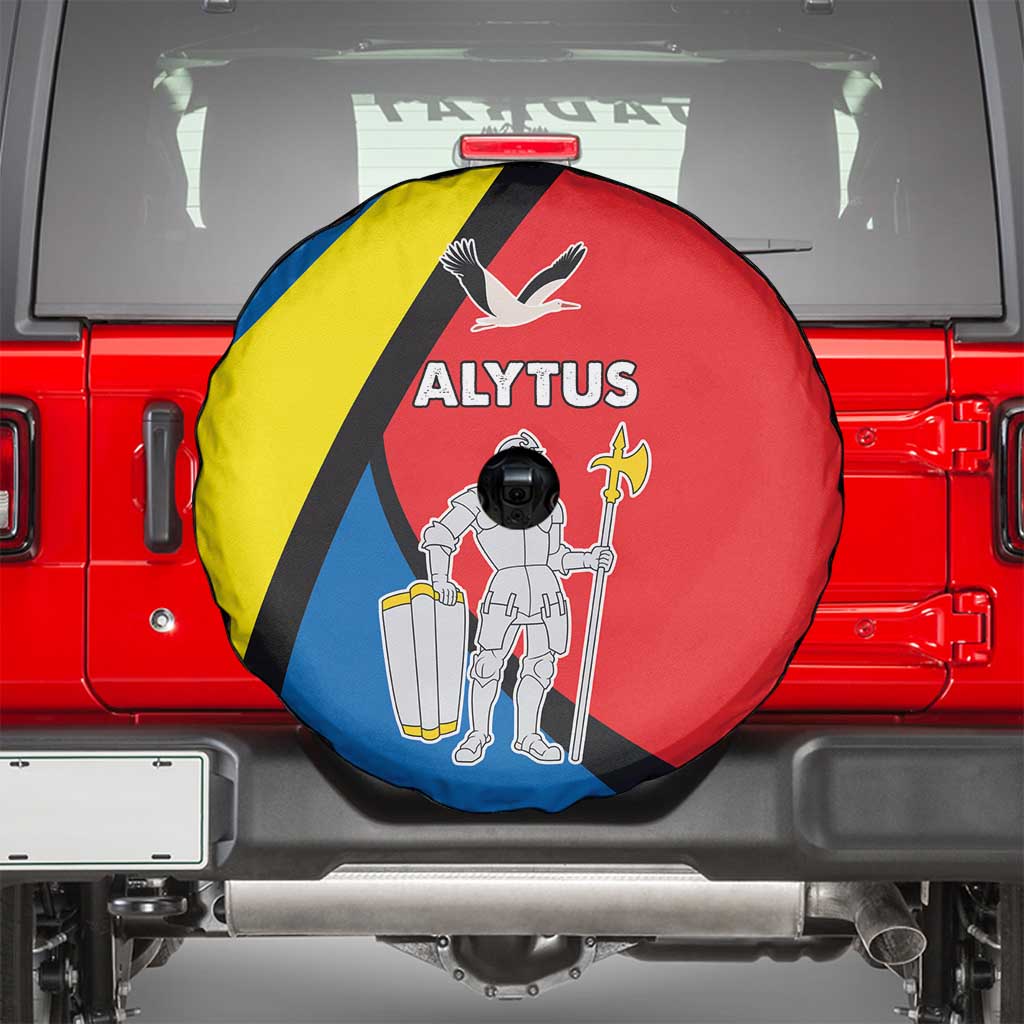 Lithuania Alytus County Spare Tire Cover Alytaus Apskritis Coat of Arms LT17 - Wonder Print Shop