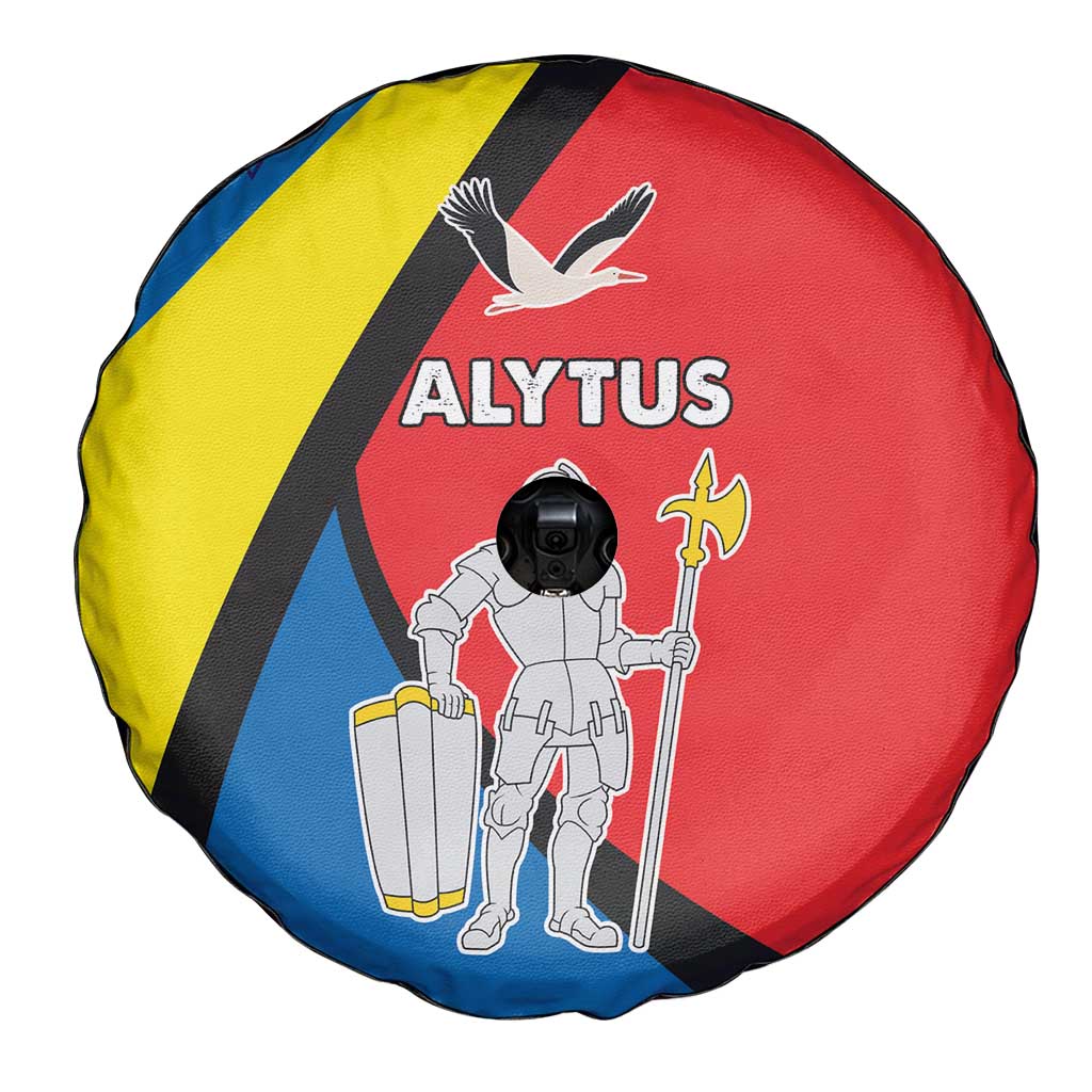 Lithuania Alytus County Spare Tire Cover Alytaus Apskritis Coat of Arms LT17 - Wonder Print Shop