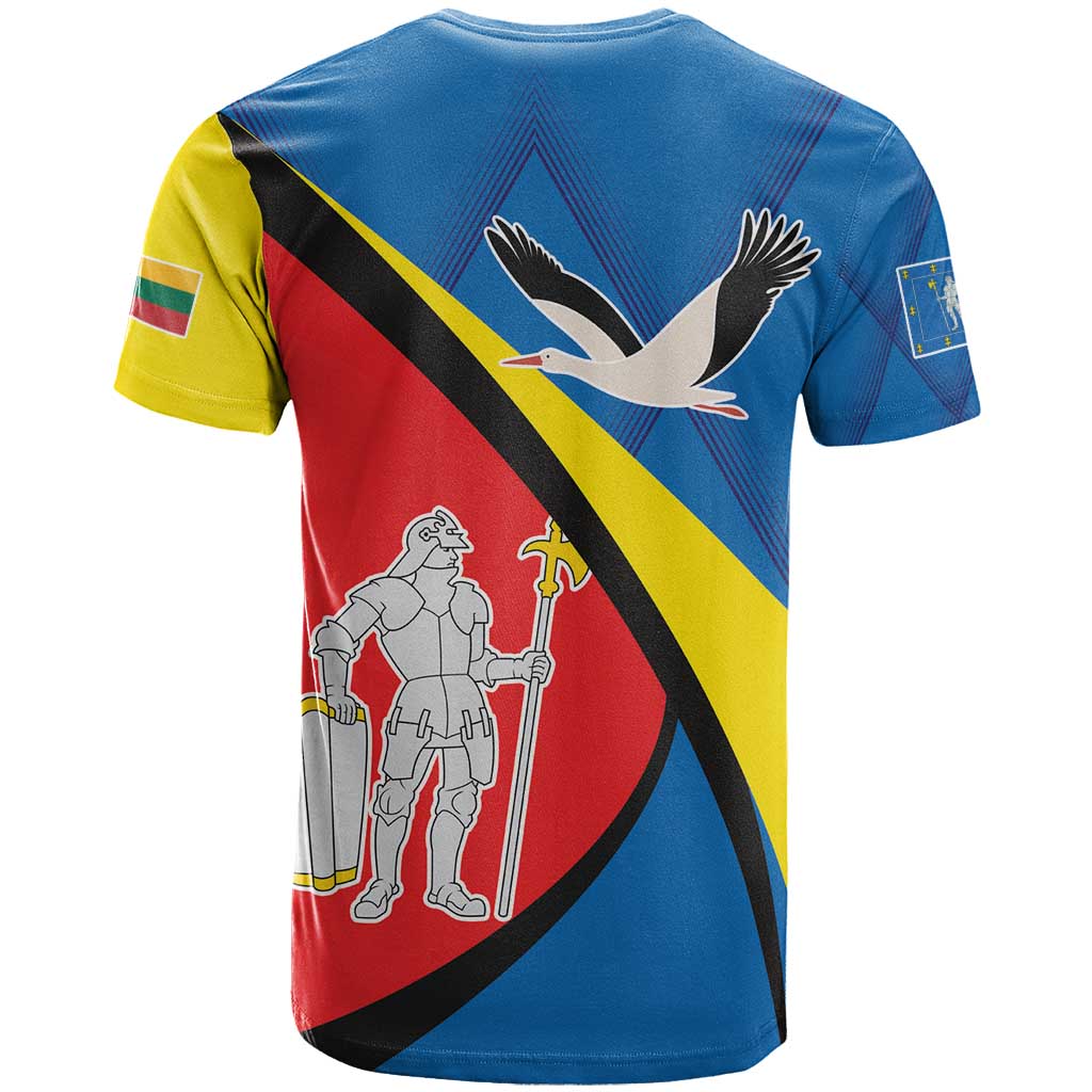 Lithuania Alytus County T Shirt Alytaus Apskritis Coat of Arms LT17 - Wonder Print Shop