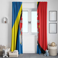 Lithuania Alytus County Window Curtain Alytaus Apskritis Coat of Arms LT17 - Wonder Print Shop