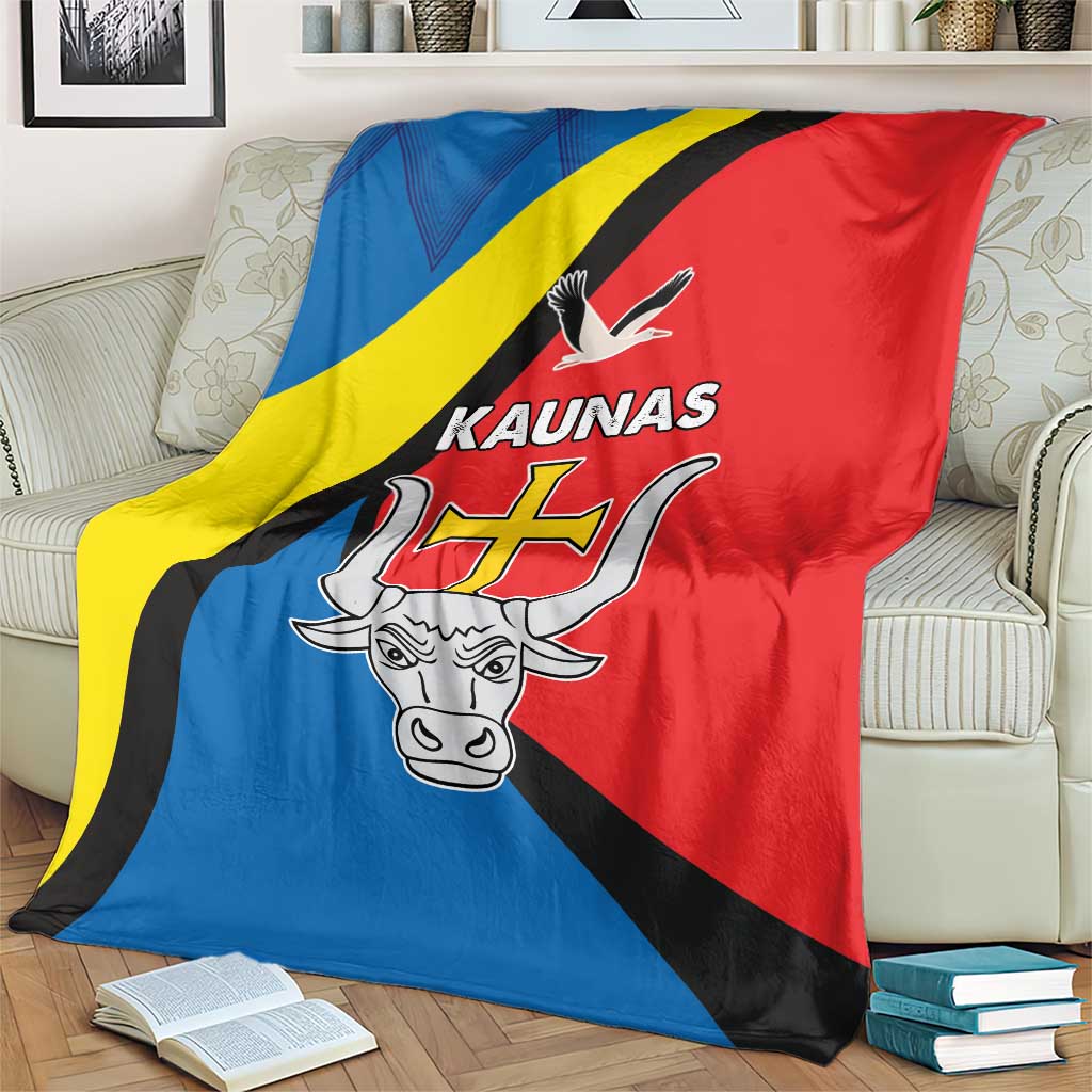 Lithuania Kaunas County Blanket Kauno Apskritis Coat of Arms