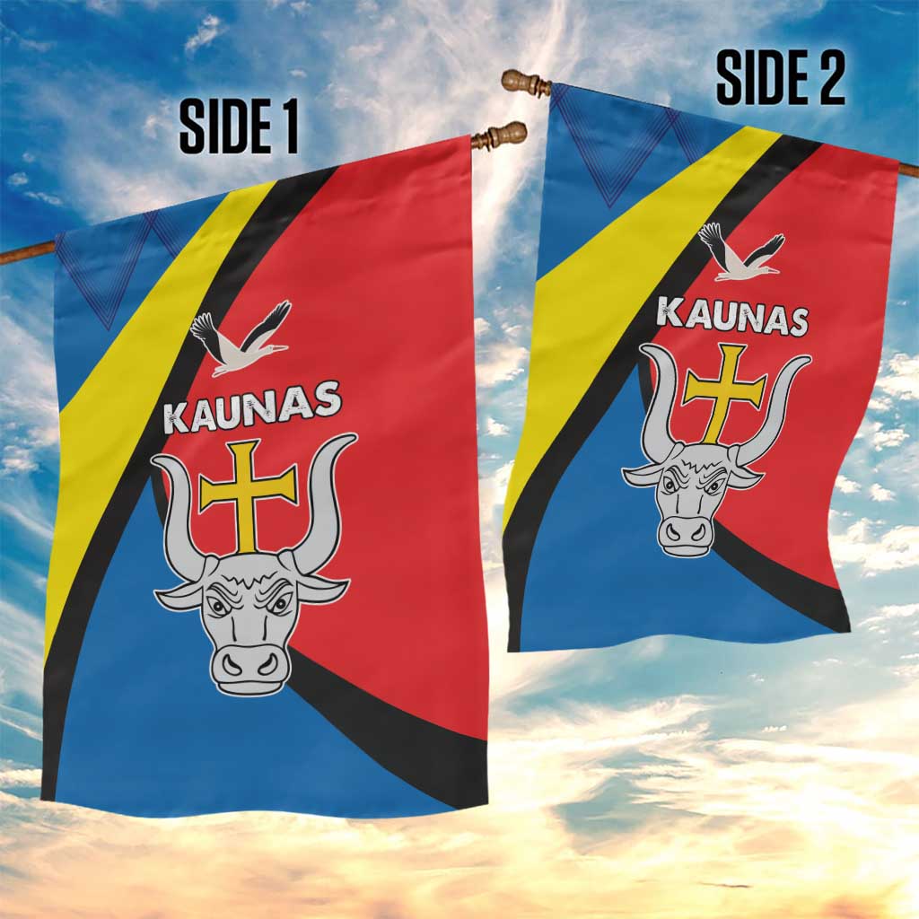 Lithuania Kaunas County Garden Flag Kauno Apskritis Coat of Arms