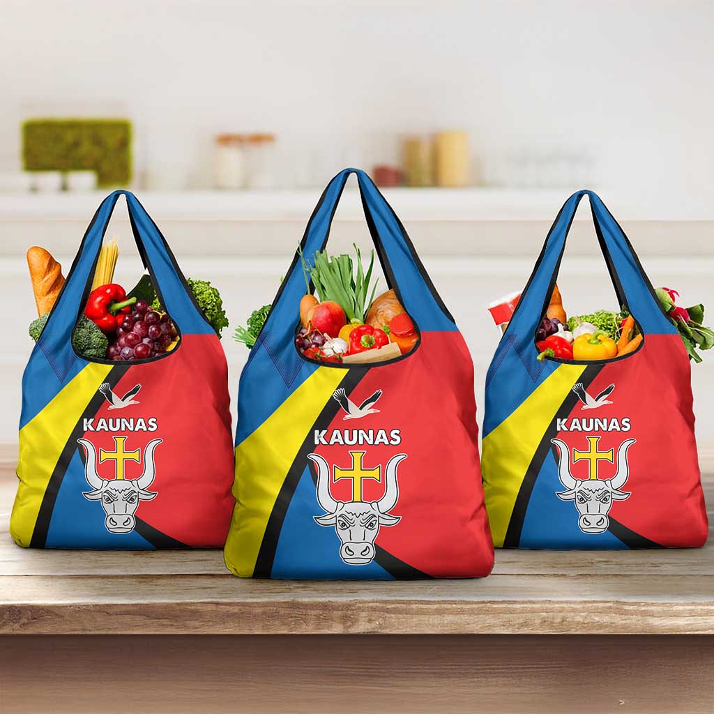 Lithuania Kaunas County Grocery Bag Kauno Apskritis Coat of Arms