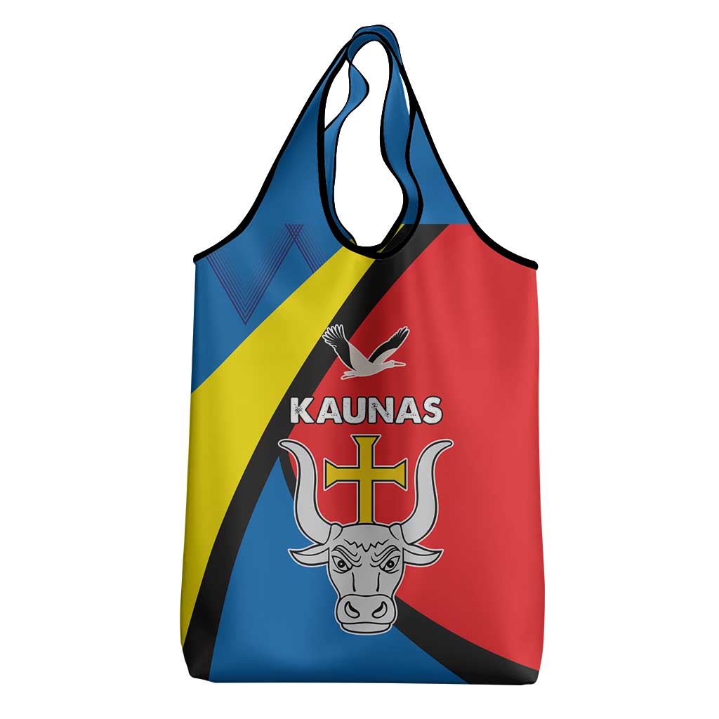 Lithuania Kaunas County Grocery Bag Kauno Apskritis Coat of Arms