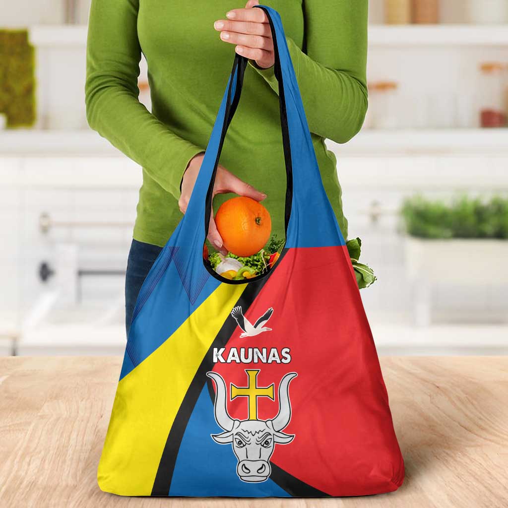 Lithuania Kaunas County Grocery Bag Kauno Apskritis Coat of Arms