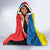 Lithuania Kaunas County Hooded Blanket Kauno Apskritis Coat of Arms