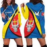Lithuania Kaunas County Hoodie Dress Kauno Apskritis Coat of Arms