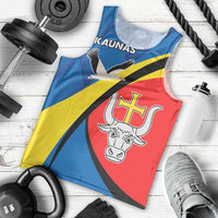 Lithuania Kaunas County Men Tank Top Kauno Apskritis Coat of Arms