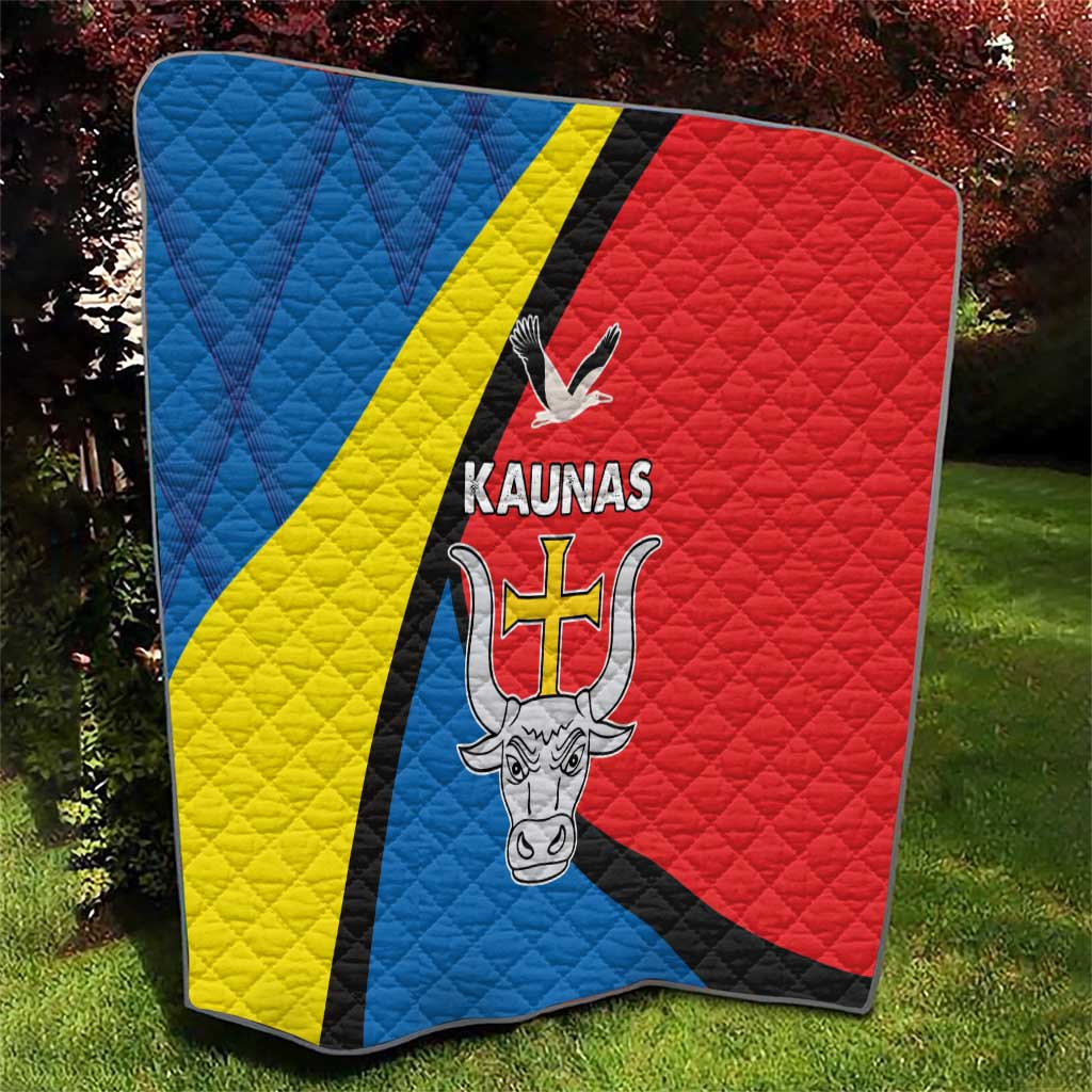 Lithuania Kaunas County Quilt Kauno Apskritis Coat of Arms LT17 - Wonder Print Shop