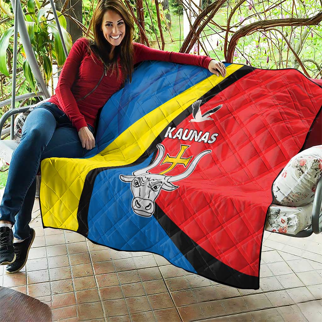 Lithuania Kaunas County Quilt Kauno Apskritis Coat of Arms LT17 - Wonder Print Shop