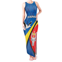 Lithuania Kaunas County Tank Maxi Dress Kauno Apskritis Coat of Arms LT17 - Wonder Print Shop