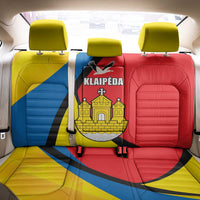 Lithuania Klaipeda Country Back Car Seat Cover Klaipedos Apskritis Coat of Arms