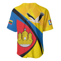 Lithuania Klaipeda Country Baseball Jersey Klaipedos Apskritis Coat of Arms - Wonder Print Shop