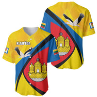 Lithuania Klaipeda Country Baseball Jersey Klaipedos Apskritis Coat of Arms - Wonder Print Shop