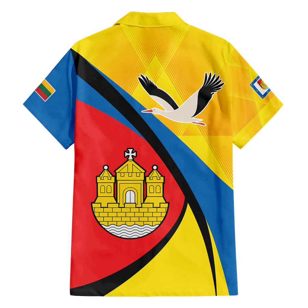 Lithuania Klaipeda Country Family Matching Summer Maxi Dress and Hawaiian Shirt Klaipedos Apskritis Coat of Arms - Wonder Print Shop