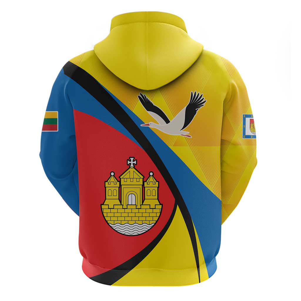 Lithuania Klaipeda Country Hoodie Klaipedos Apskritis Coat of Arms - Wonder Print Shop